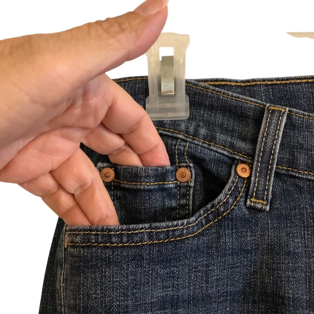 Levi's Blue Boot Cut Jeans Classic Denim Style